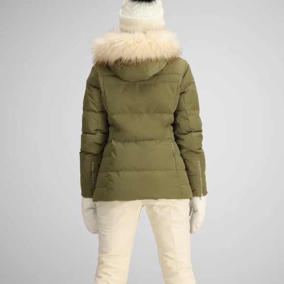 NWT Obermeyer Circe Down Ski Jacket in Blooming Camo - Picture 5 of 5